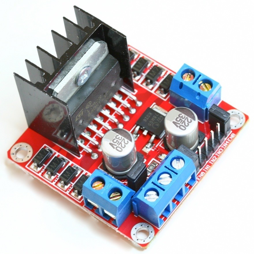 L298N Dual H-Bridge Motor Driver IC