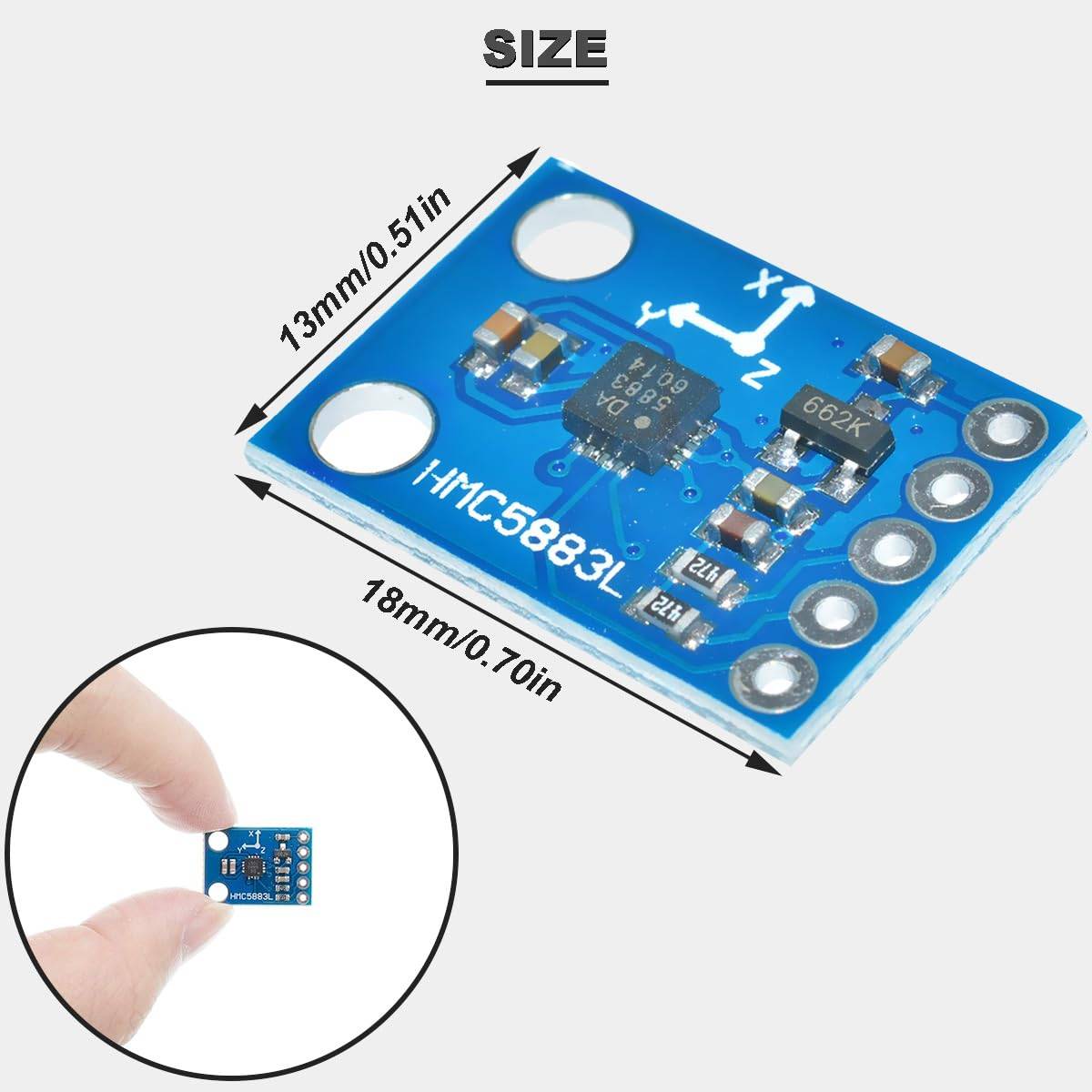 GY-273 QMC5883L module Electronic compass Compass module three-axis magnetic field sensor