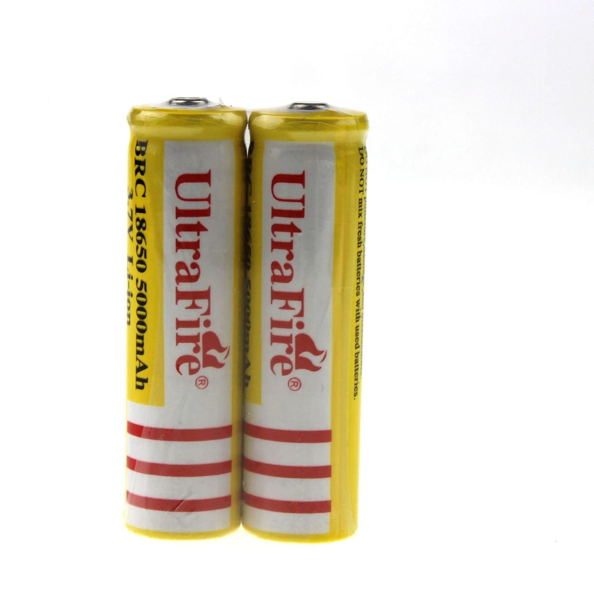18650 UltraFire Rechargeable Li-ion Battery 3.7V , 5000mAh (2 Pcs)