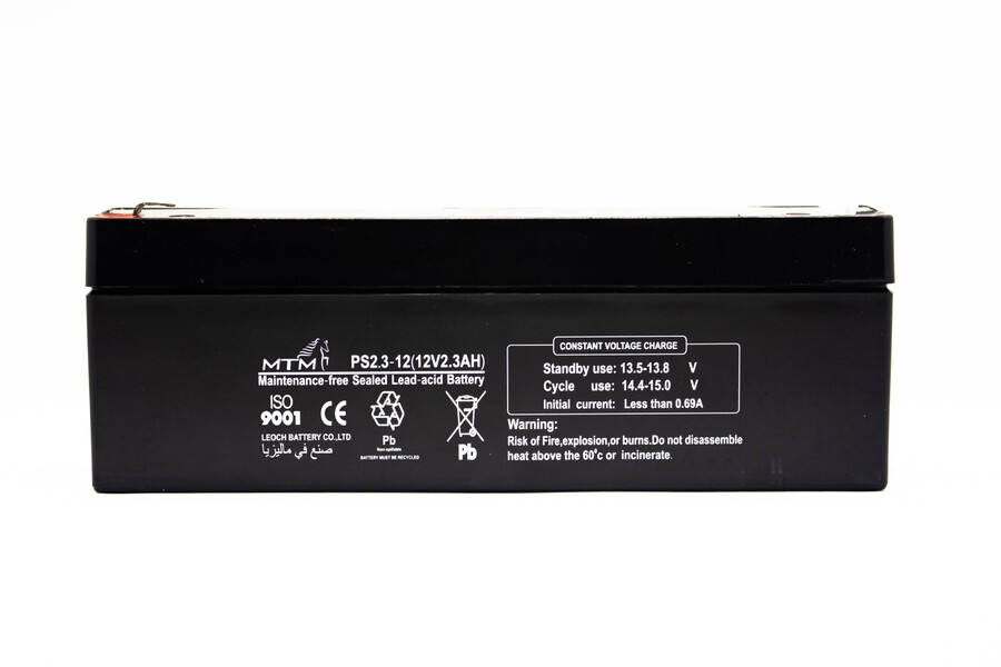 PS1.2-12 12V 2.3AH made in Malaysia