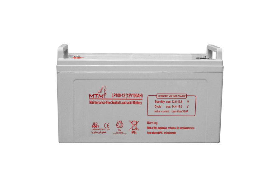 LP100-12 (12V100AH) battery made in Malaysia