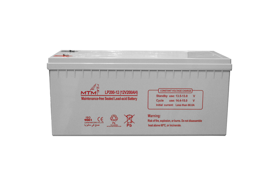 LP200-12 (12V200AH) battery made in Malaysia