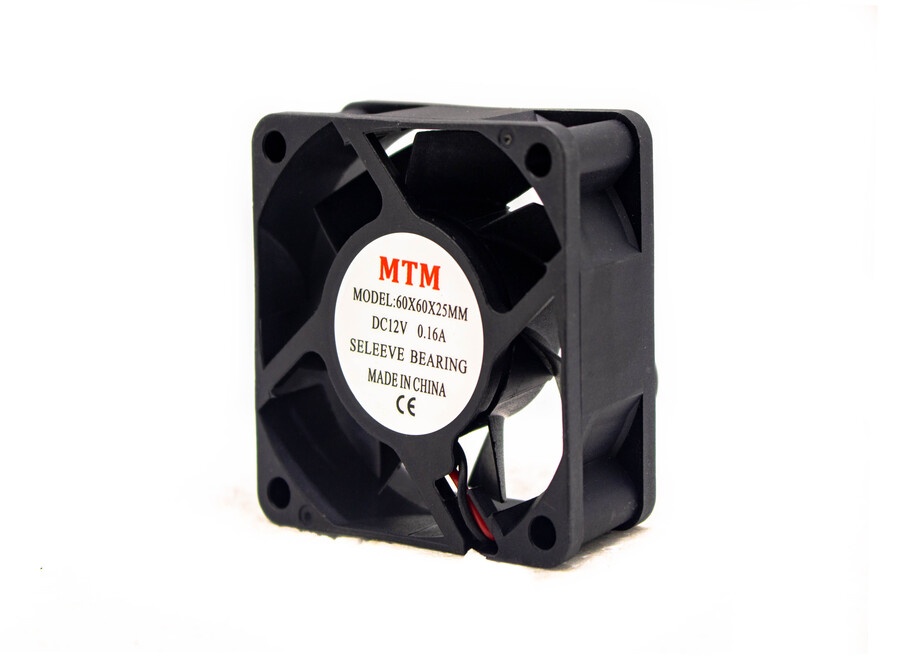 fan 12V-0.16A 60*60*25 MM
