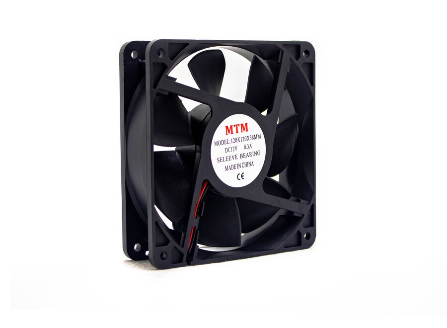fan 12V-0.3A 120*120*38 MM