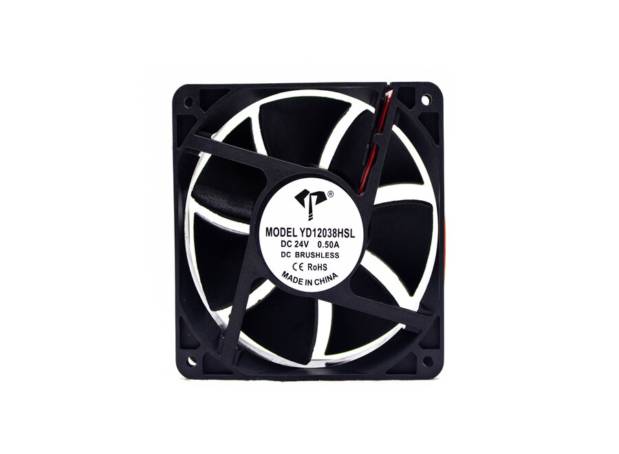 fan 24V-0.50A 120*120*38 MM