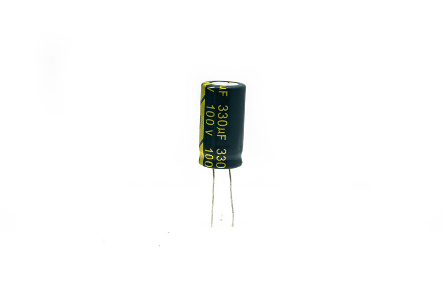 330uF 100V Electrolytic Capacitor