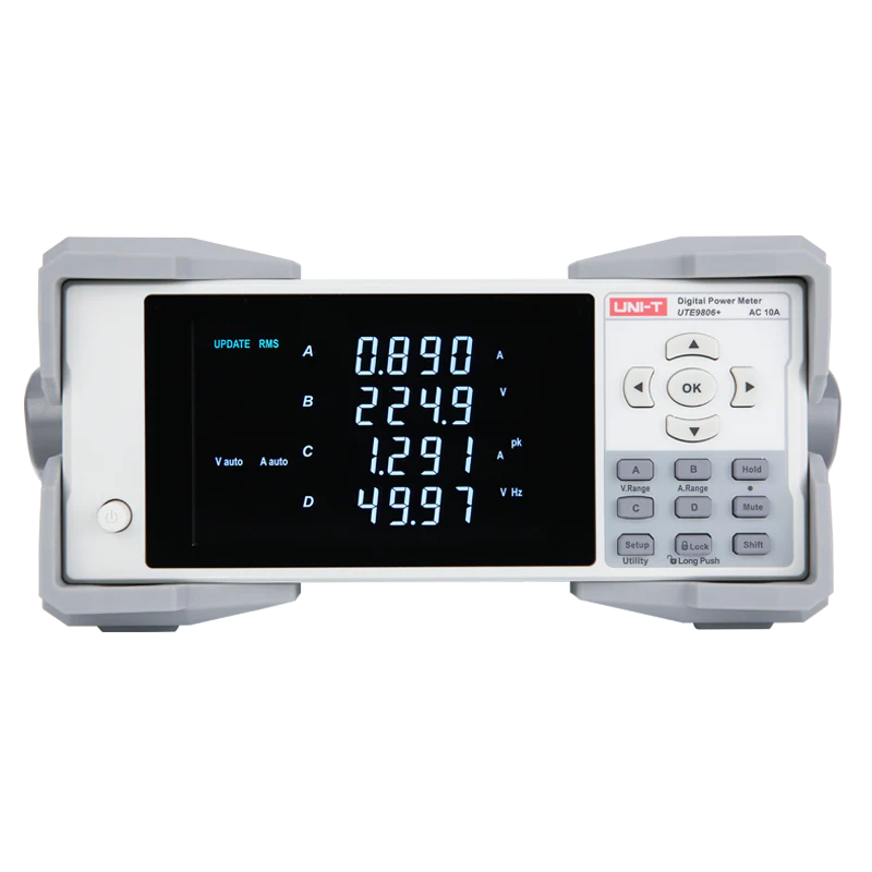 UTE9806+ Power Meter – 600V/10A AC Measurement